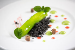 Zucchine, ricotta, menta e alici